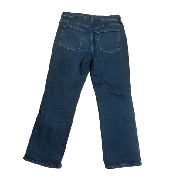 Agolde 90s Pinch Waist High Rise Straight in Crushed Black Size 31 - Picture 5 of 9